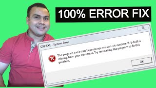 api-ms-win-crt-runtime-l1-1-0.dll is missing windows 7 | Dll is missing