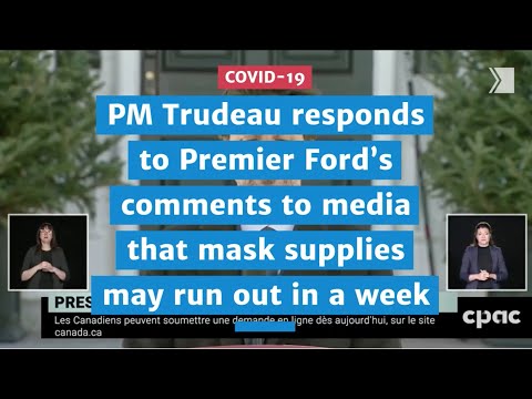PM responds to Premier’s comments to media that critical supplies may run out in a week COVID 19
