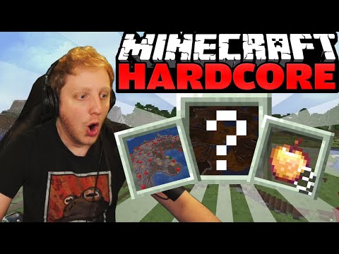 Minecraft Hardcore - S4E75 - "INSANE LUCK" • Highlights