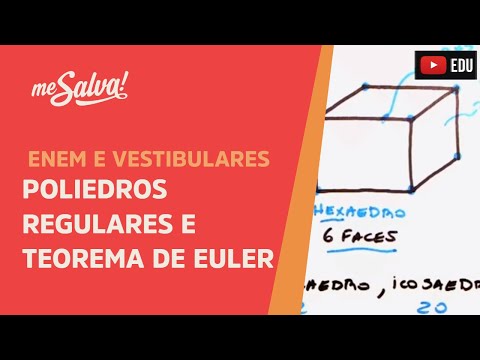 Me Salva! GE01 - Geometria Espacial - Poliedros Regulares e Teorema de Euler