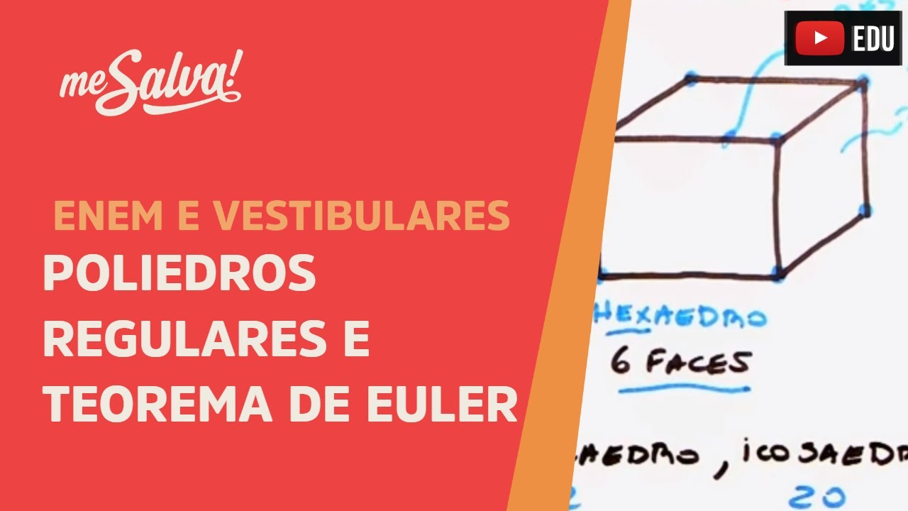 Me Salva! GE01 - Geometria Espacial - Poliedros Regulares e Teorema de Euler
