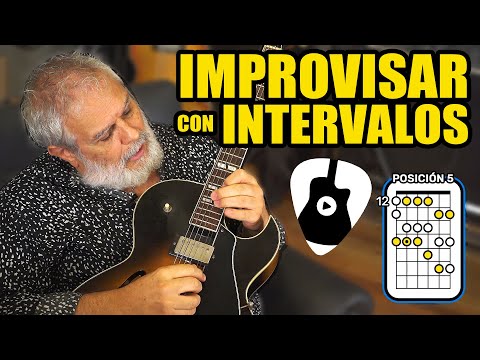 Como improvisar y crear hermosos solos de guitarra usando intervalos | Miguel Botafogo Masterclass