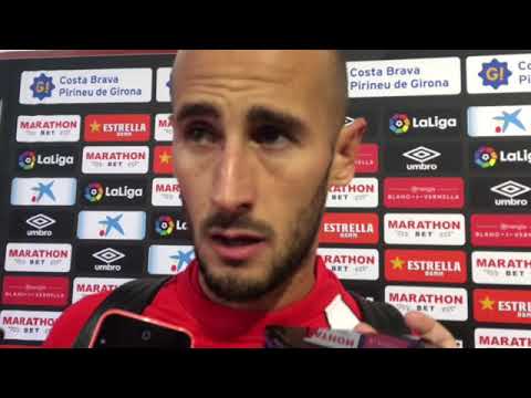 Alejandro Gálvez tras el Girona 2-1 Rayo Vallecano