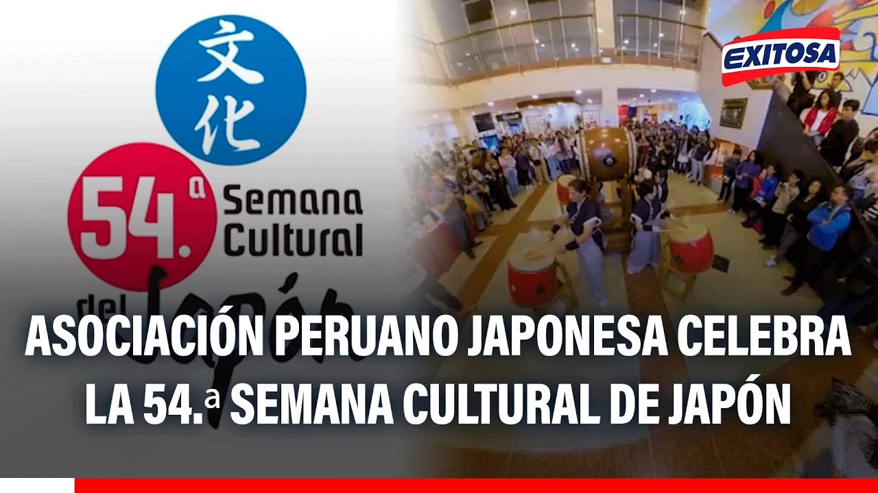 🔴🔵 Asociación Peruano Japonesa celebra la 54.ª Semana Cultural de Japón