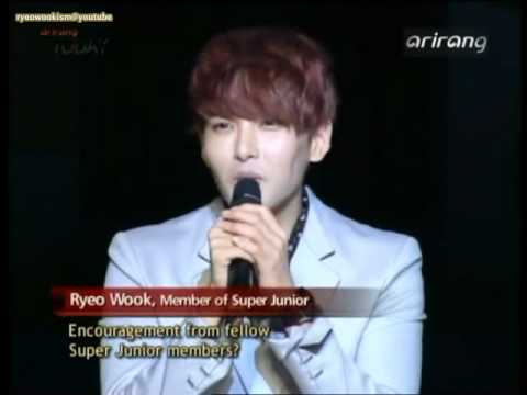 [eng] 110623 Arirang Today - Ryeowook makes musical debut