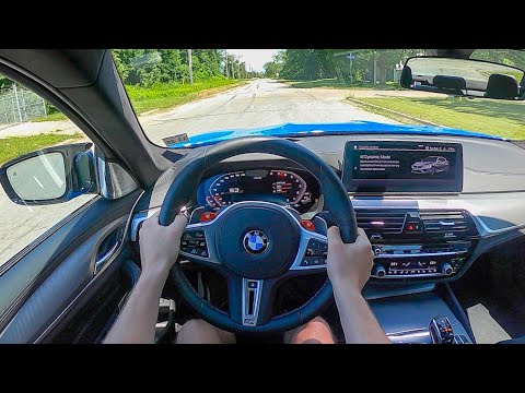 2021 BMW M5 Competition - POV Test Drive (Binaural Audio)