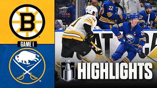 NHL Playoff Highlights | Bruins vs. Sabres | Round 1 Game 1 | April 19, 2026