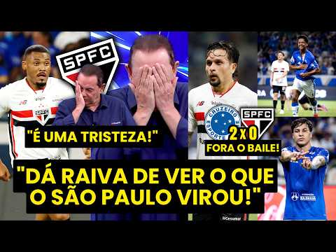 “DÁ RAIVA!!! O SÃO PAULO É TIME DE 2ª DIVISÃO!! É INACREDITÁVEL VER COMO…” FLAVIO PRADO DESABAFA!