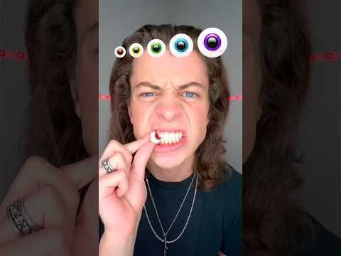 Small, Big, Giant Gummy Eyeball!? #funny #sho