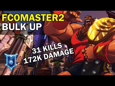 31 Kills 172K Damage Fcomaster2 Buck Paladins Competitive (Diamond) BULK UP - Godlike X13