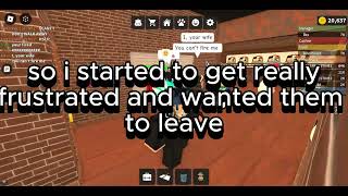 Creepy girls stalked me in Roblox