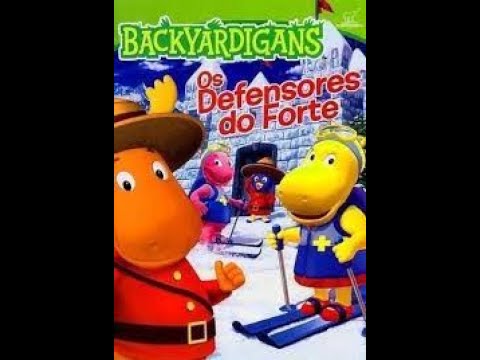 DVD Backyardigans | Os Defensores do Forte (DVD completo)