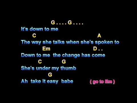 Under My Thumb - The Rolling Stones