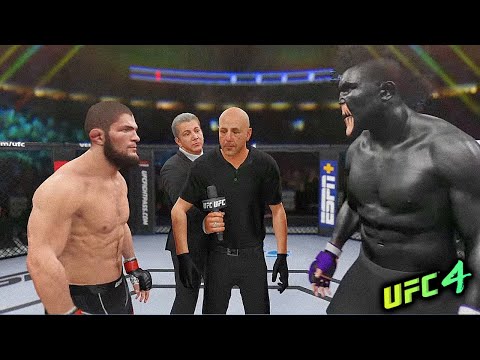 Khabib Nurmagomedov vs. Black Devil (EA sports UFC 4)
