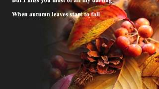 Autumn Leaves : Natalie Cole : with Lyrics