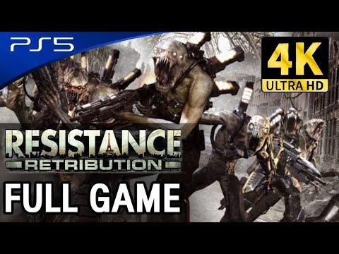 Resistance: Retribution - PS5 4K 60FPS Walkthrough Full Game Longplay