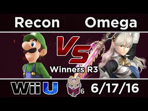 The Briggs House 6 - Recon (Luigi) Vs. Omega (Corrin, Mario) SSB4 R3 - Smash 4