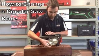 How to change a Circular Saw Blade Milwaukee M18 Fuel (M18CCS55)