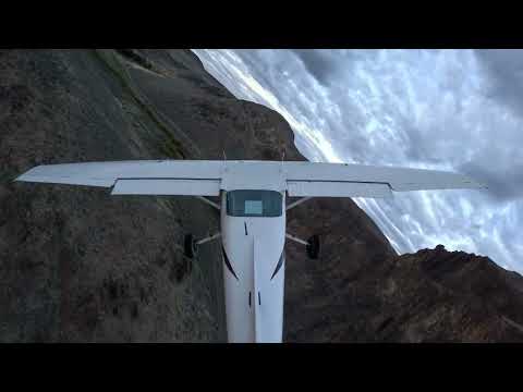 45 Ranch Airstrip Approach - Idaho Backcountry Flying