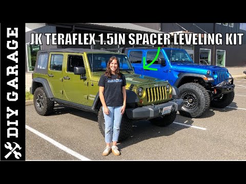 Teraflex 1.5" Spacer Leveling Kit - 2007-2018 Jeep Wrangler JK