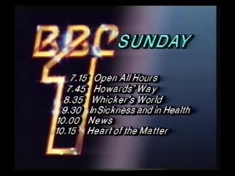 BBC1 | Closedown | 1985