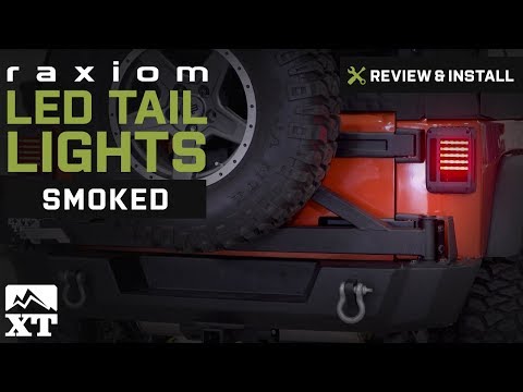 Jeep Wrangler Raxiom LED Tail Light (2007-2017 JK) Review & Install