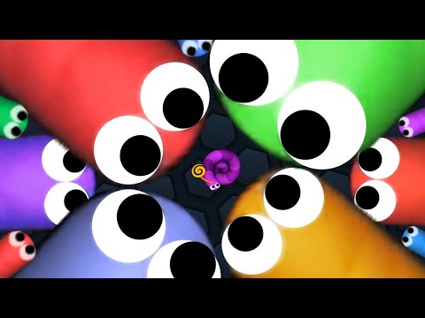 Slither.io 1 Tiny Hacker Snake vs Giant Snakes Epic Slitherio Gameplay
