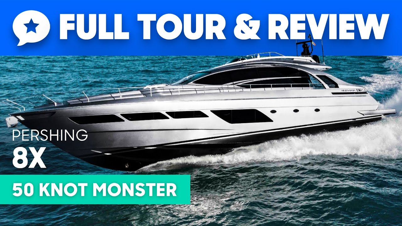 Pershing 8X Yacht Tour & Review