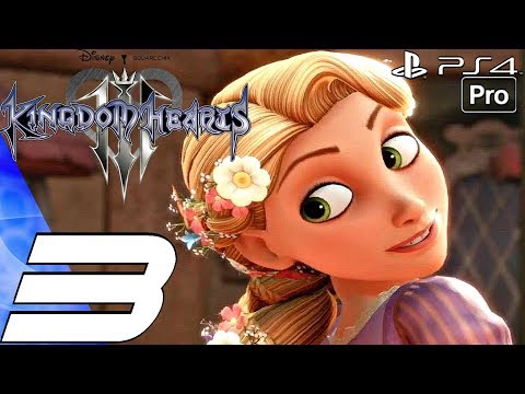 Kingdom Hearts 3 - Gameplay Walkthrough Part 3 - Tangled World (Full Game) PS4 PRO