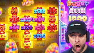 SUGAR RUSH 1000 was COMPLETELY BROKEN!! - ONE INSANELY HOT SESSION!! (Highlights)