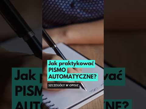 [POPKO Świat Medytacji] ✍️ Jak praktykować pismo automatyczne?