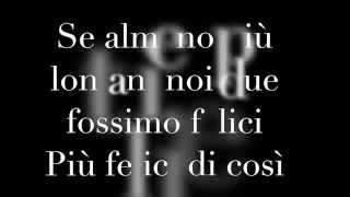 Francesco Renga - Un Lungo Inverno (lyrics on screen)
