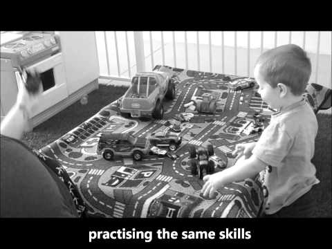 Daniel at ABA therapy