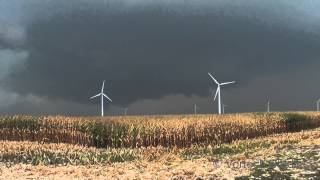 preview picture of video 'Brookston, IN Supercell - (September 19, 2013)'