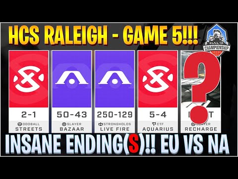 #1 EU Team Makes it's HCS Raleigh Debut vs NA In An Insane Game 5!
