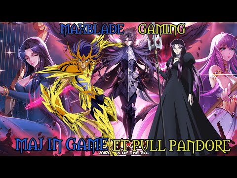 Tour de la MAJ Saint Seiya Awakening  et Pull Pandore ...vous êtes pas prêt ,je l'était pas non plus