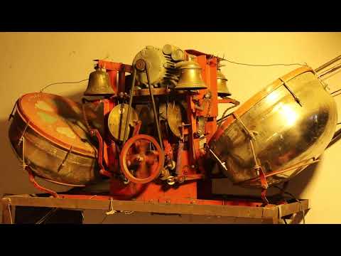 Automatic Electric Temple Bell and Drum