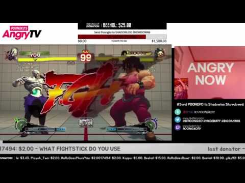 USF4 Poongko (Seth) vs. StormKubo (Hugo) [20150121]