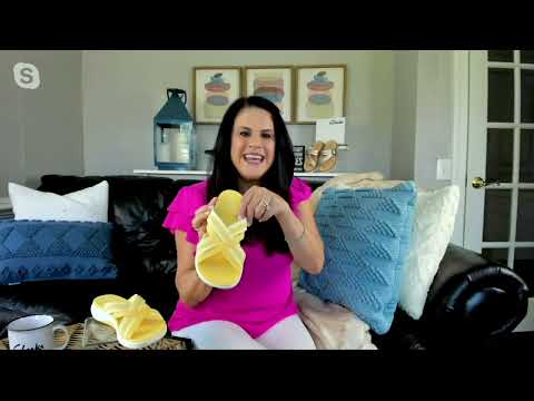 Clarks Cloudsteppers Sport Slide Sandals - Mira Isle on QVC