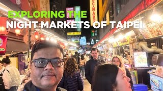 Taiwan Night Market STREET FOOD TOUR | Ximending Walking district | Shilin Night Market