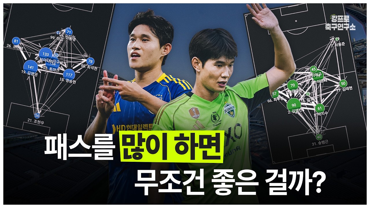 [논문으로 보는 축구 EP.02] 패스가 많다고 좋은 축구는 아니다? K리그 데이터가 보여준 결과