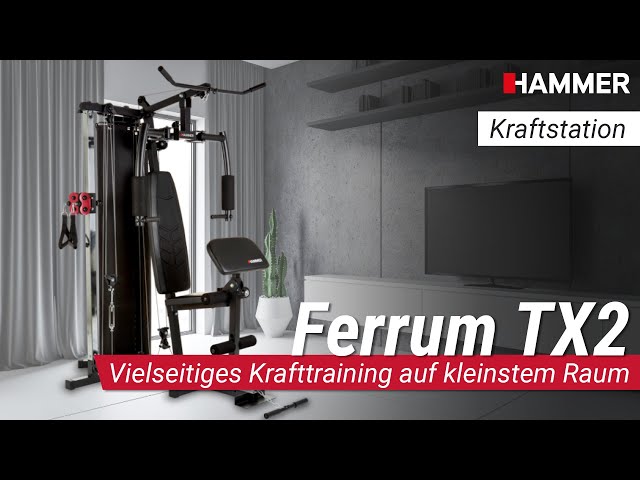 Video teaser for HAMMER Kraftstation Ferrum TX2