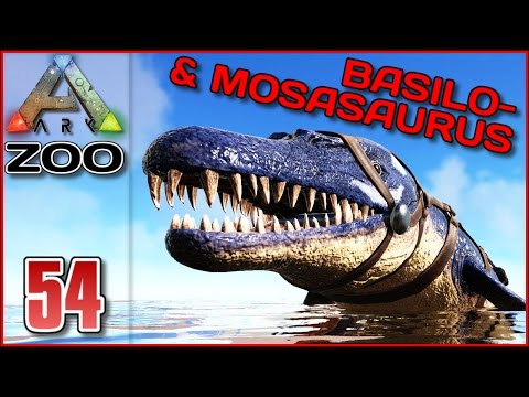 ARK Zoo #E54 - BASILOSAURUS & MOSASAURUS TAMING