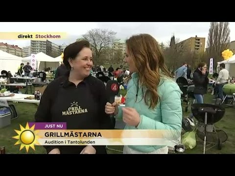 Forsblom kollar in audition till årets ”Grillmästarna” - Nyhetsmorgon (TV4)