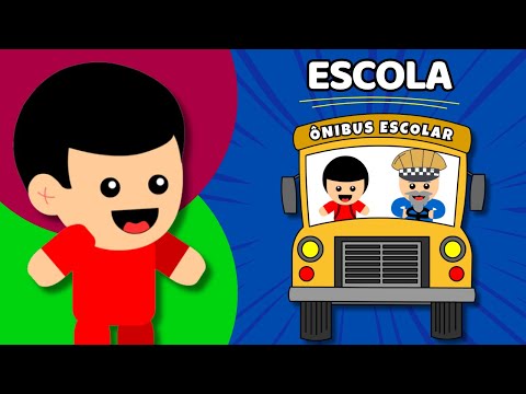 VAMOS PRA ESCOLA - Animadinhos (Música Infantil Educativa)