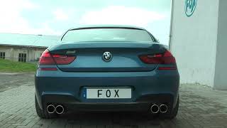 Video: Fox Edelstahl Duplex Sportauspuff BMW 6er F12 F13 640i