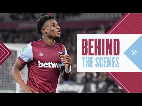 Hammers Outgun Arsenal To Reach Carabao Cup Last Eight | West Ham 3-1 Arsenal | Behind The Scenes