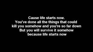 Three Days Grace - Life Starts Now [Lyrics &amp; HQ Audio]