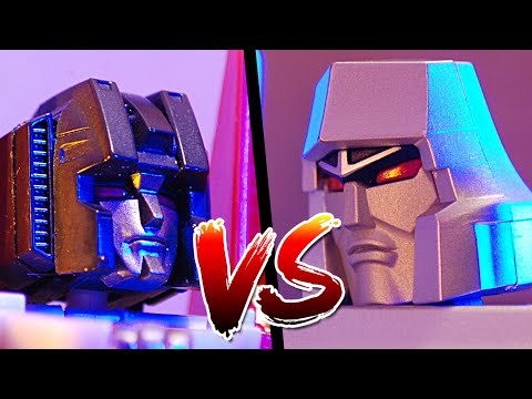 How transformers settle their differences! (it's not what you think) | stop motion