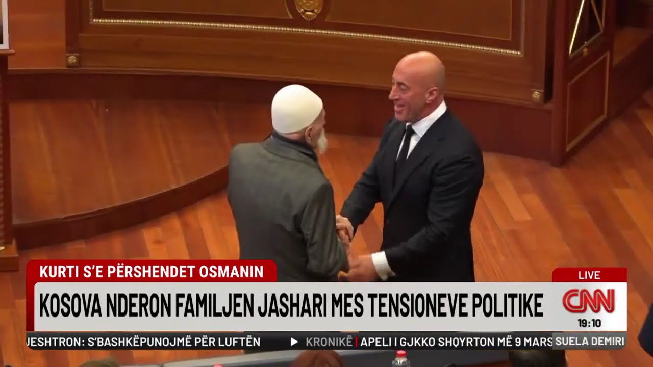 Kurti s’e përshëndet Osmanin, Kosova nderon familjen Jashari mes tensioneve politike